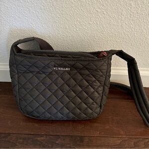 MZ WALLACE Small Parker Deluxe in Magnet Rec Oxford Nylon